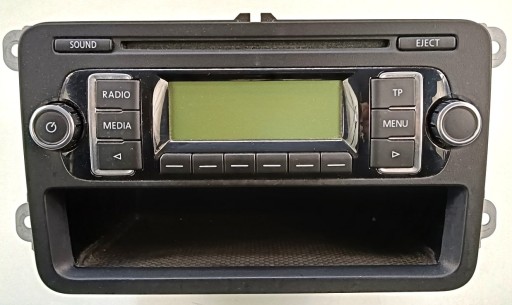 VW GOLF VI 6 11 R RADIOODTWARZACZ RADIO CD SCHOWEK