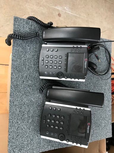 Telefon stacjonarny Polycom VVX410 / VVX411