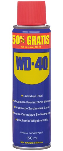 WD-40 PREPARAT WIELOFUNKCYJNY 100ML +50% GRATIS