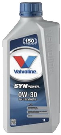 VALVOLINE SYNPOWER DT C2 0W30 1L