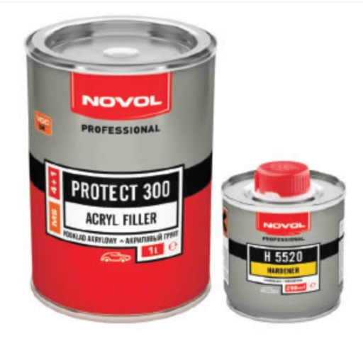 Podkład akrylowy Novol Protect 300 (MS) BIAŁY 1,2L