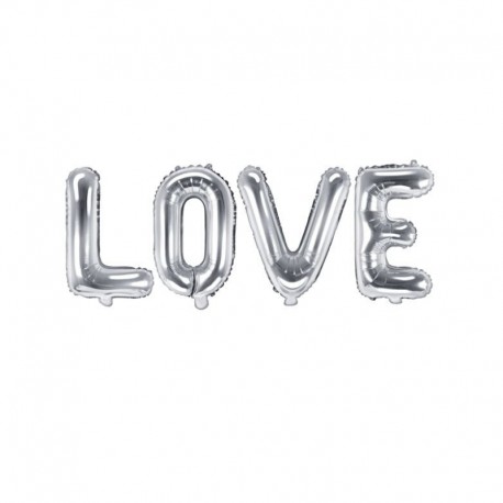 BALONY foliowe LOVE na ślub 140 x 35cm