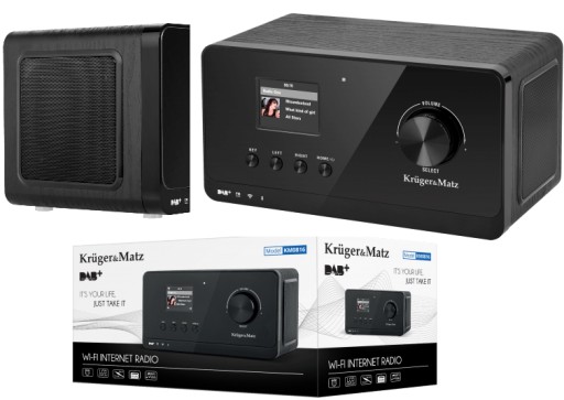 RADIO INTERNETOWE KUCHENNE WIFI BT FM DAB +