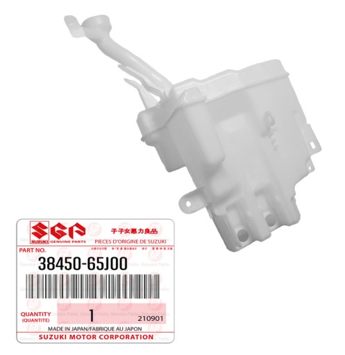SUZUKI GRAND VITARA II JB 05-15 ZBIORNIK SPRYSKIWACZY 3845065J00 ORYGINAŁ