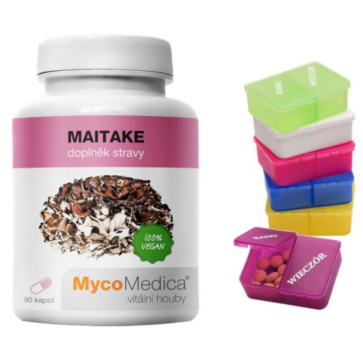MycoMedica MAITAKE Odporność Metabolizm 90 kaps. + GRATIS