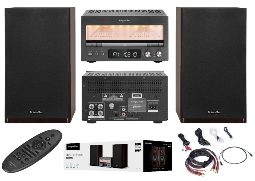 WIEŻA KINO DOMOWE BT CD FM DAB+ KRUGER MATZ RETRO
