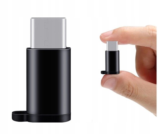 Adapter Przejściówka Micro USB do USB-C 3.1