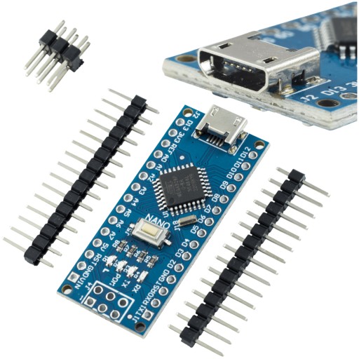 Nano V3.0 klon zgodny z Arduino USB micro - moduł z ATMEGA328P 16MHz CH340