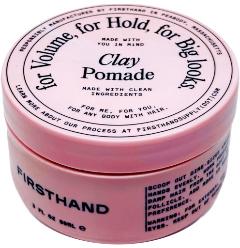 FIRSTHAND Clay Pomade glinka do włosów 88ml MATOWA