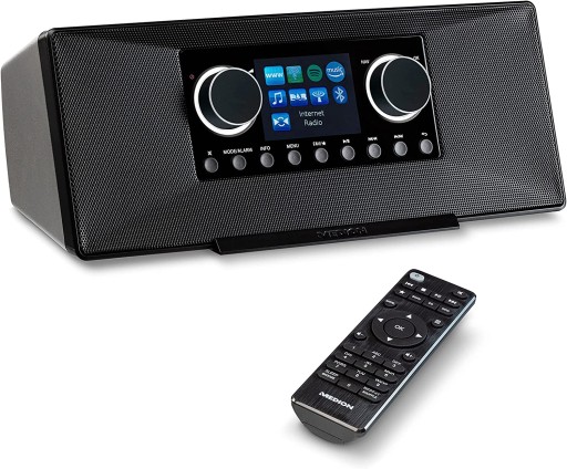 INTERNETOWE RADIO CYFROWE MD89289 DAB+ USB CZARNE