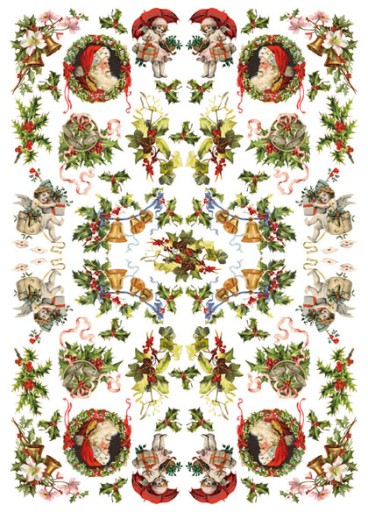PAPIER RYŻOWY DO DECOUPAGE CALAMBOUR PAU43