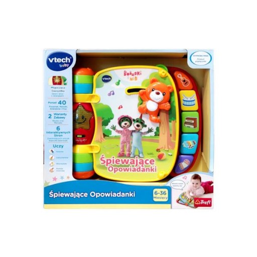 TREFL SPIEWAJACE OPOWIASTKI BOBASKI I MIS VTECH 61