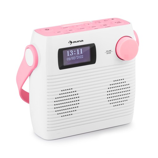 Radio pod prysznic, IPX4, BT, DAB+/FM, USB, USB-C #4169