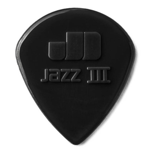 Kostka gitarowa piórko Dunlop Jazz III 1,38 mm czarna