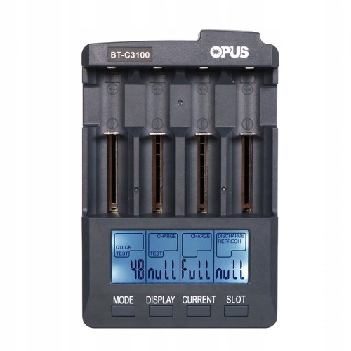ŁADOWARKA Opus BT-C3100 V2.2 4Slots LCD LI-ION