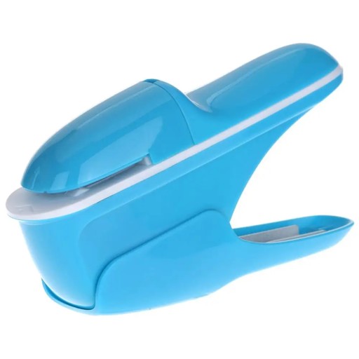 Hand-held Mini Safe Stapler without Staples Staple Free Stapleless 7 Sheets