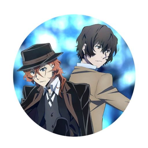 Przypinka Bungou Stray Dogs Dazai i Chuuya