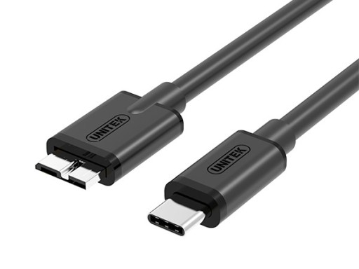 Kabel USB C do dysku zewnętrznego, USB 3.0 / 3.1, 5 Gb/s, 1 metr