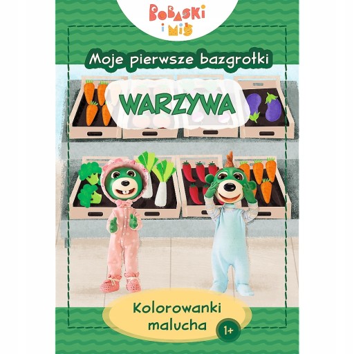KOLOROWANKI MOJE PIERWSZE BAZGROŁKI WARZYWA Trefl