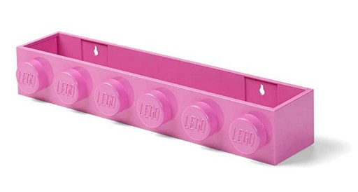 LEGO PÓŁKA PODŁUŻNA KLOCEK 6 RÓŻOWY 41121739