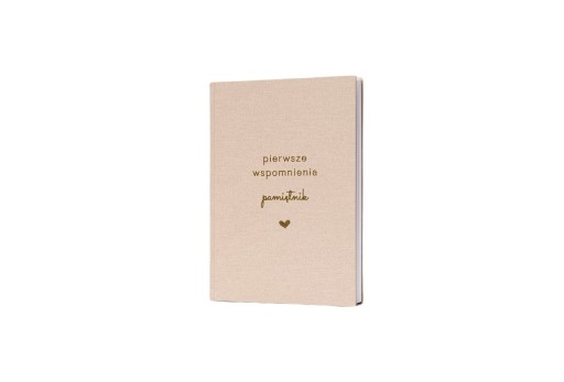 Pamiętnik dziecka “Pierwsze wspomnienia” Beige