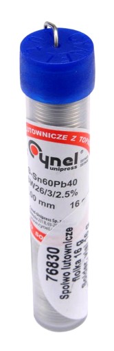 SPOIWO LUTOWNICZE CYNA FIOLKA SN60PB40 1MM 16G