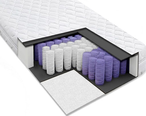 Materac kieszeniowy 160x200 piankowy FLAFI 17 cm