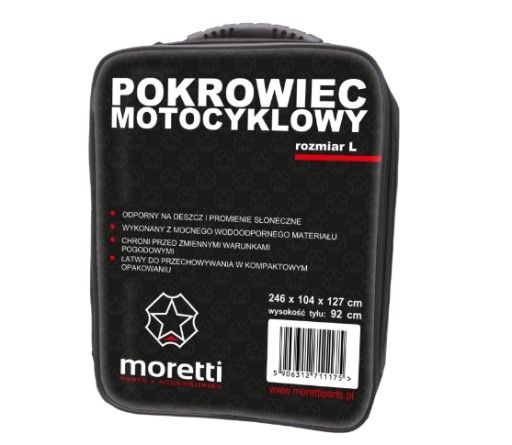 Pokrowiec motocykl skuter wodoodporny MORETTI M