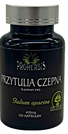 Przytulia czepna 400mg 100 kapsułek Proherbis