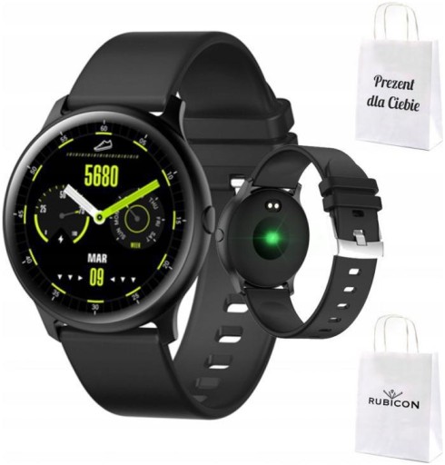 SMARTWATCH RUBICON RNCE61 DAMSKI ZEGAREK CZARNY