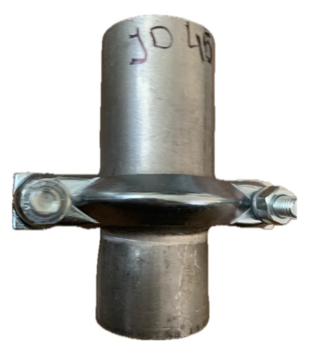 Zestaw naprawczy rury wydechowej z obejmą / stożek/kielicz/łącznik 45mm