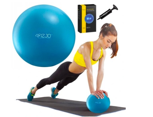 PIŁKA DO PILATESU JOGI FITNESS + GRATIS