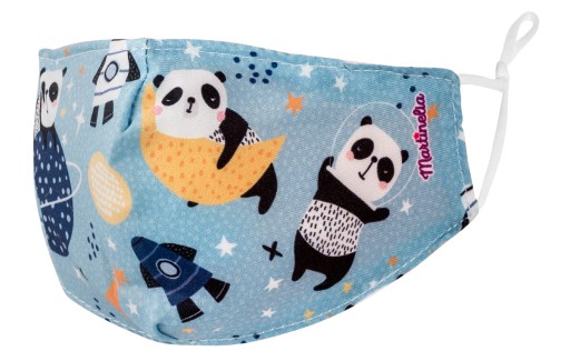 MARTINELIA MASECZKA DLA DZIECI PANDA MASKA