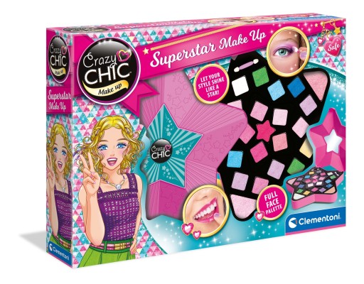 Crazy Chic Clementoni 17650 Super star make up