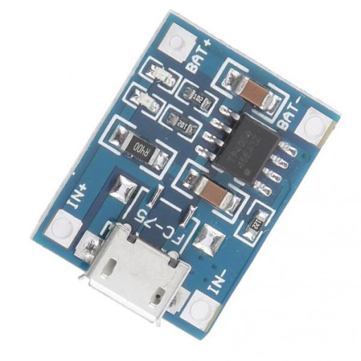 5 Moduł płytki ładującej akumulator USB 1A