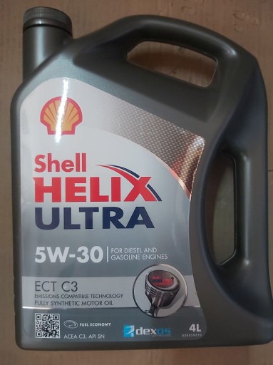 OLEJ shell / 4 litry SILNIKOWY 5W30 HELIX UltECT