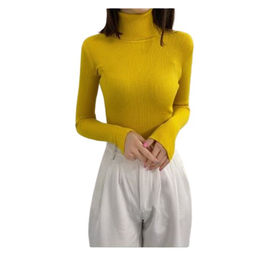 GOLF DAMSKI SWETER KLASYCZNY NA ZIMĘ UNIWERSALNY