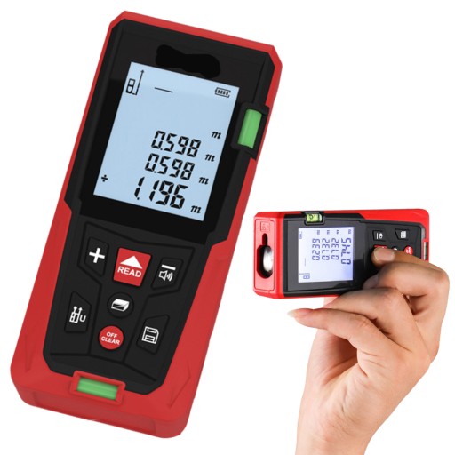 DALMIERZ CYFROWY laserowy ATuMan LS3 80M ekran LCD