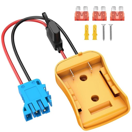 Adapter Power Wheels 20 V do Peg-Perego, przewód 12AWG z 40