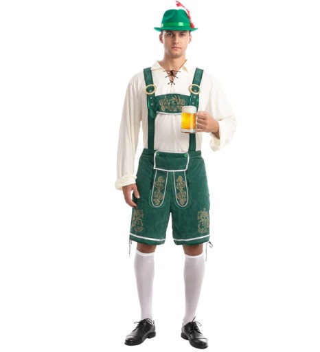 KOSTIUM STRÓJ BAWARSKI BAWAR OKTOBERFEST M
