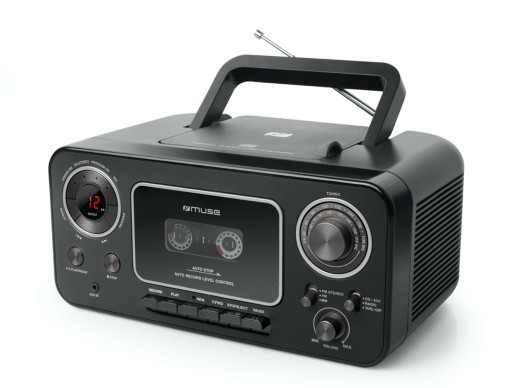 Odtwarzacz Muse M-182 RDC czarny DAB+ /CD wyświetlacz lcd
