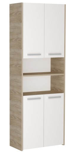 Duża szafka łazienkowa 60cm regał słupek sonomamix