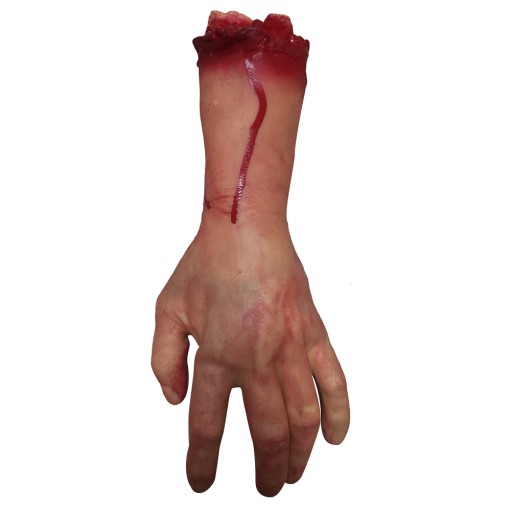ODCIĘTA KRWAWA RĘKA HALLOWEEN