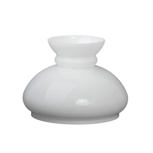 Lampa naftowa klosz biały 4693 alladyn otw. 141 mm