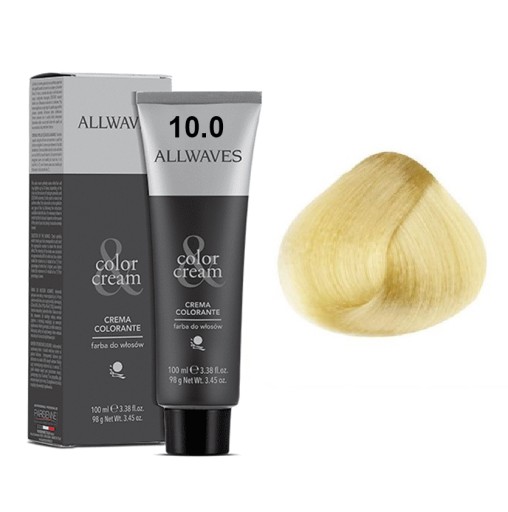 ALLWAVES FARBA DO WŁOSÓW 10.0 100ml