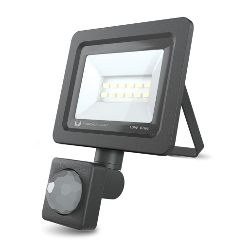Halogen lampa z czujnikiem ruchu Naświetlacz LED