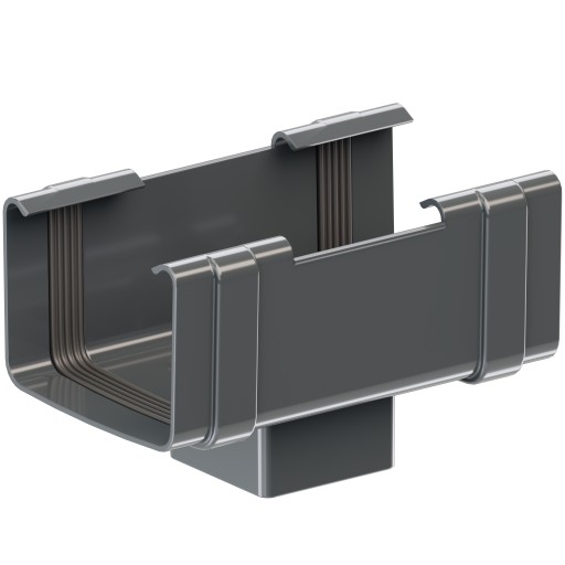 KROP PVC 7016 LEJ SPUSTOWY Rynna Kwadratowa135/80