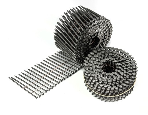 Gwoździe do gwoździarki BĘBNOWE 2,5x55mm 3600sz Łączone drutem Koletowane