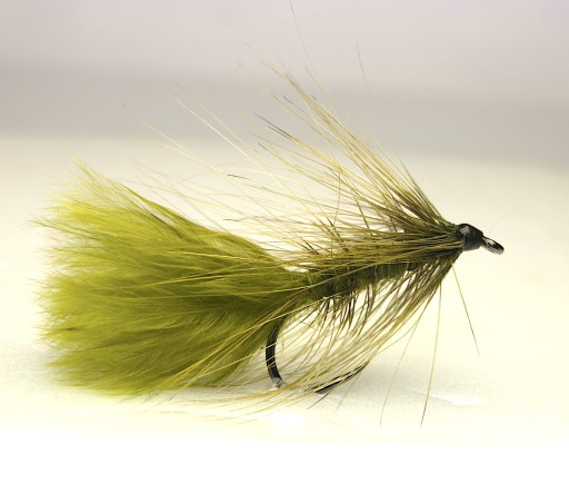 Wooly Bugger Olive Streamer pstrągowy hak 10