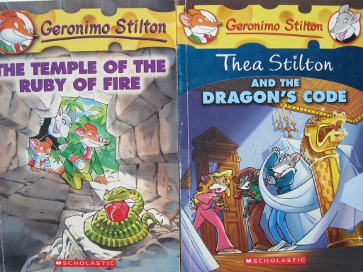 STILTON Dragon`s code + Temple of the Ruby of Fire
